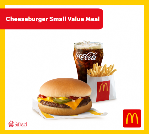 McDonald's Cheeseburger Small Value Meal